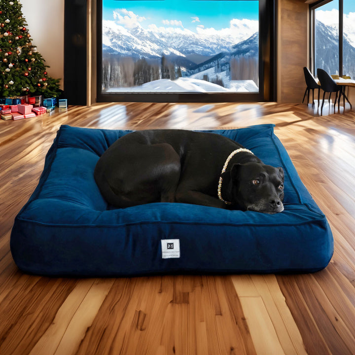 Ali Jewel® Ortho Square™ Companion-Pedic® Luxury Dog Bed - Animals Matter, Inc.