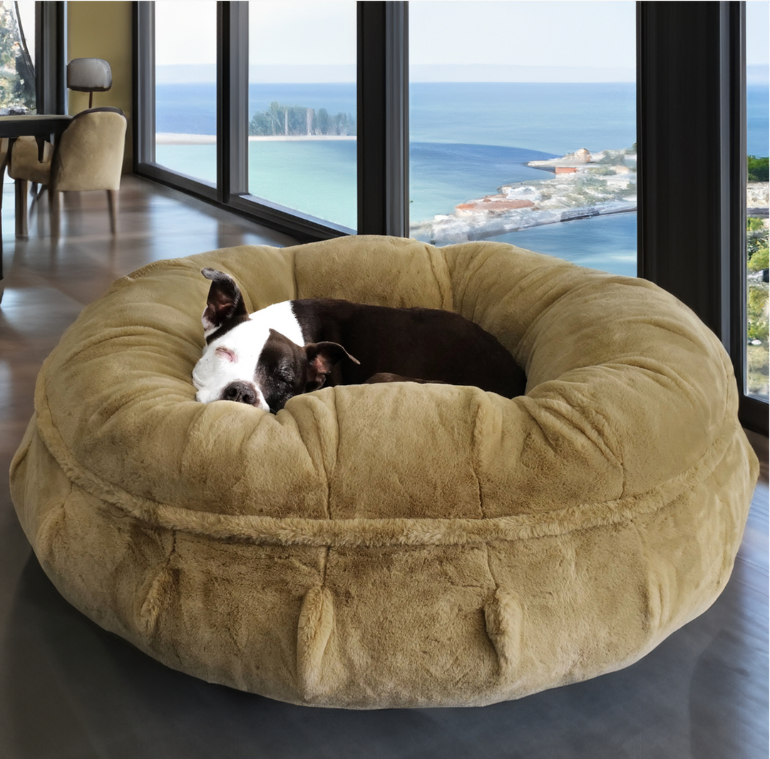 Raine Puff Companion Pedic Luxury Dog Bed