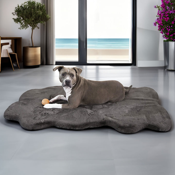 Ruby Puff® Ortho Companion-Pedic® Luxury Dog Bed Rug - Animals Matter, Inc.
