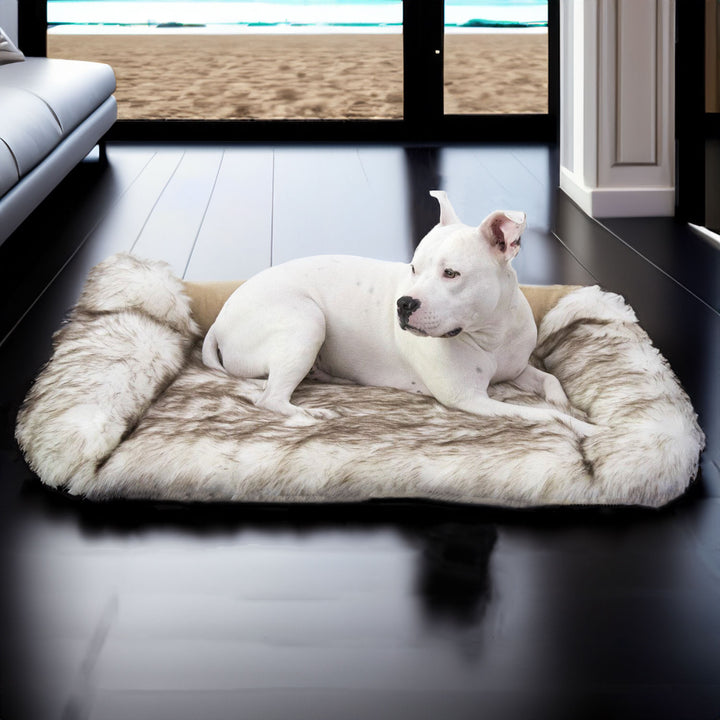 Faux Fur Shag Sydney™ Companion-Pedic® Dog Bed