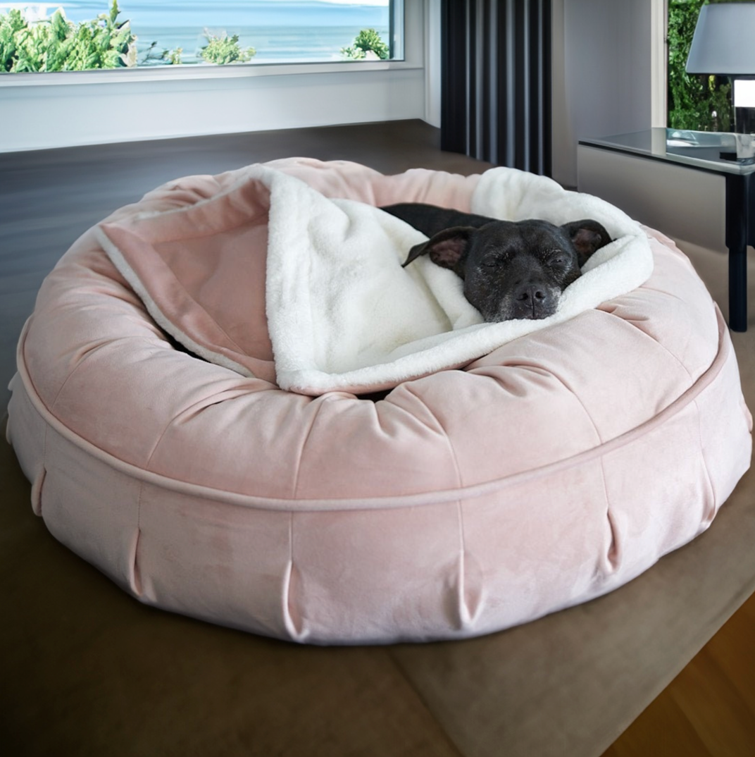 Ali Jewel Ortho Puff Companion Pedic Luxury Dog Bed