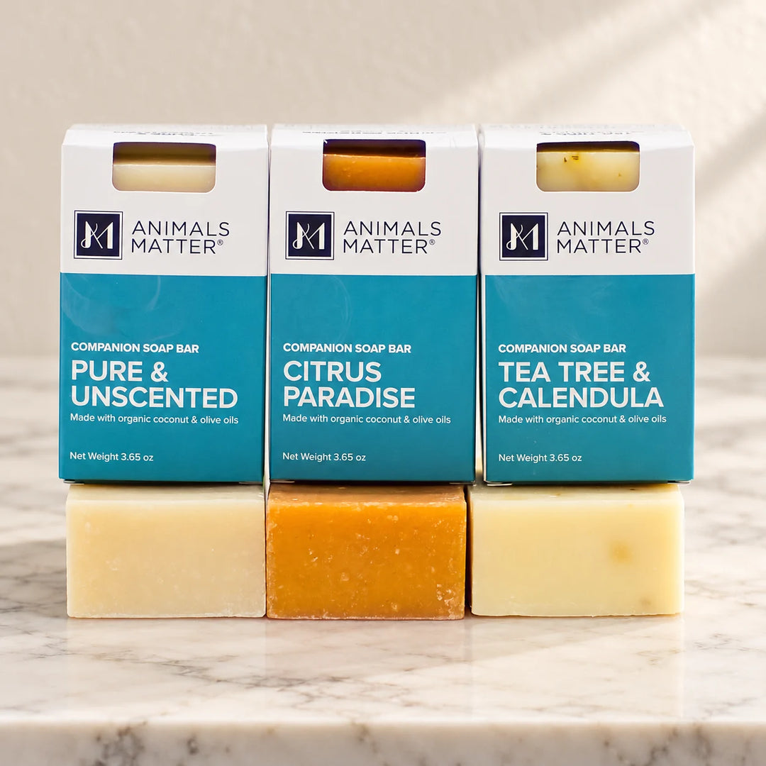 Animals Matter Organic Companion Soap Bars VIP Pack - Animals Matter, Inc.