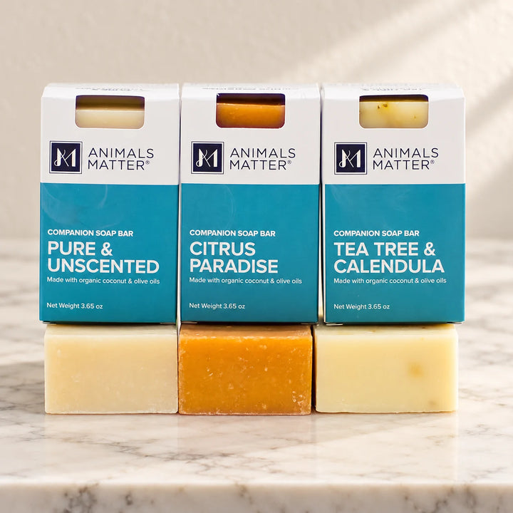 Animals Matter Organic Companion Soap Bars VIP Pack - Animals Matter, Inc.