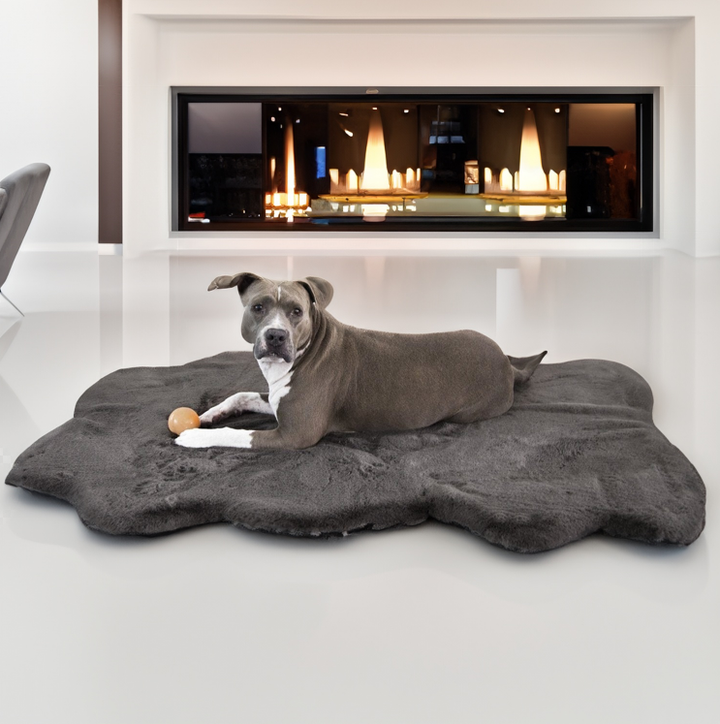 Ruby Puff® Ortho Companion-Pedic® Luxury Dog Bed Rug - Animals Matter, Inc.