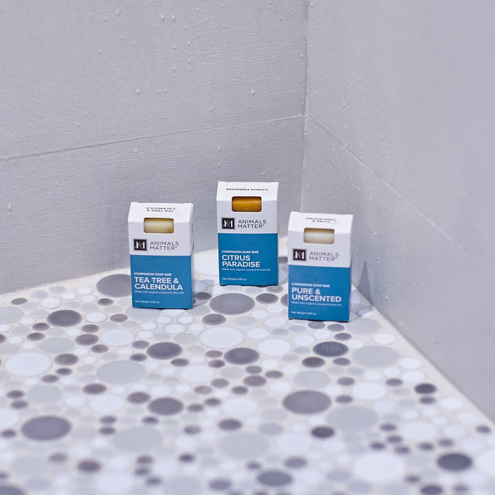 Animals Matter® Organic Companion Soap Bar® VIP Sample Pack - Animals Matter, Inc.