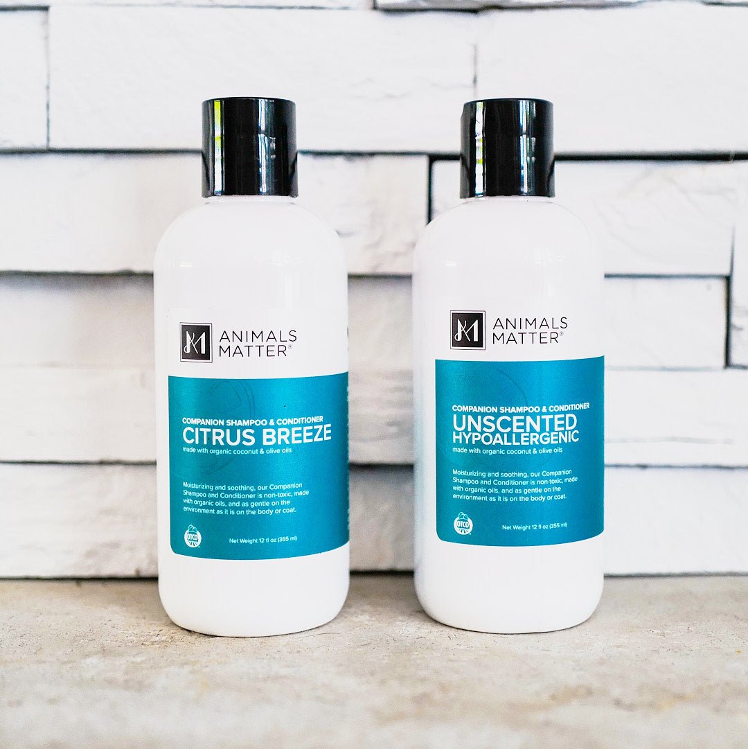 Animals Matter® Organic Companion Shampoo & Conditioner Animals