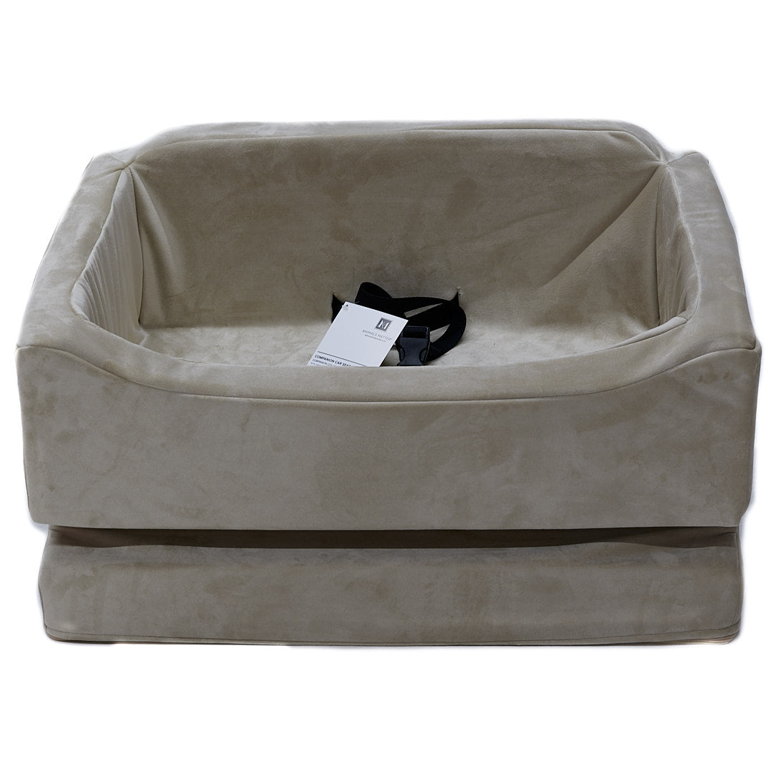 Knuffliger Car Seat For Dog, Cat Or Pet Including Belt And Seat Attachment, Recommended For Mercedes-Benz Mercedes-Benz Viano Material Leder-Look Inkl. Flexgurt