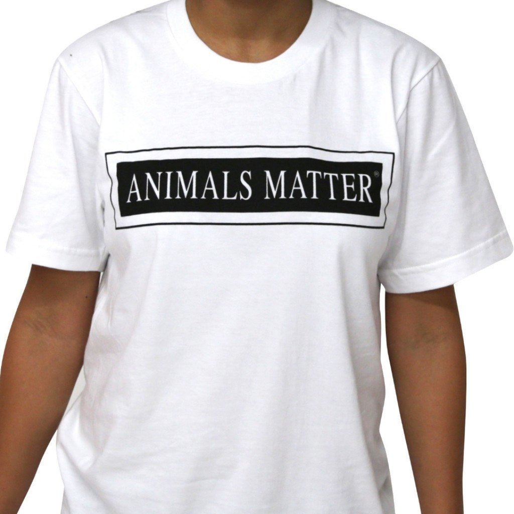 Crew Neck T-Shirts - Animals Matter, Inc.