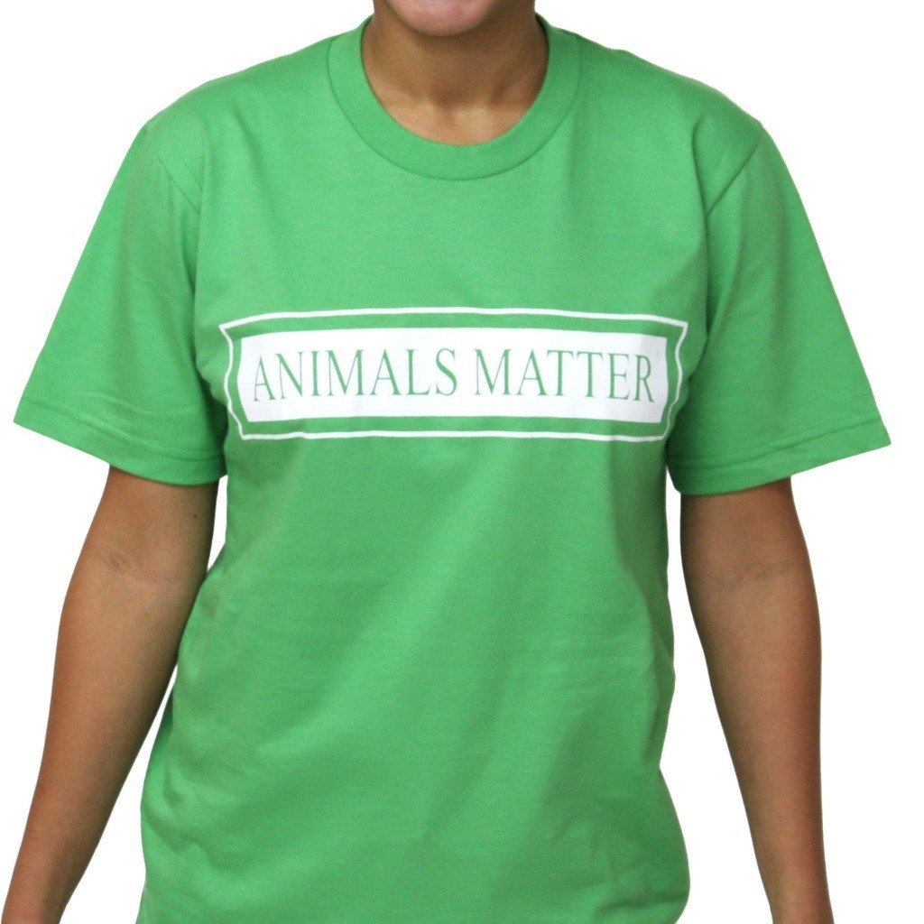 Crew Neck T-Shirts - Animals Matter, Inc.