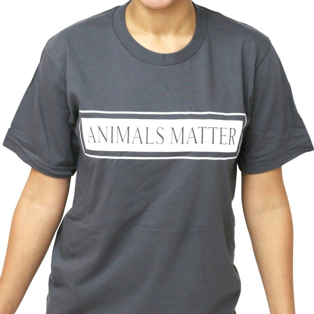 Crew Neck T-Shirts - Animals Matter, Inc.