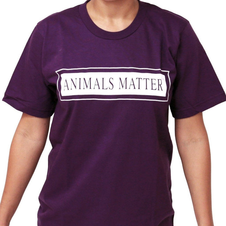 Crew Neck T-Shirts - Animals Matter, Inc.