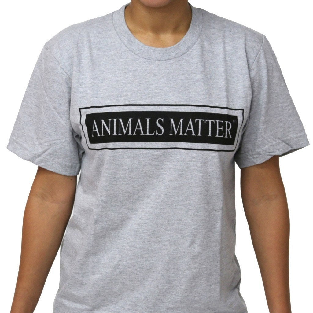 Crew Neck T-Shirts - Animals Matter, Inc.