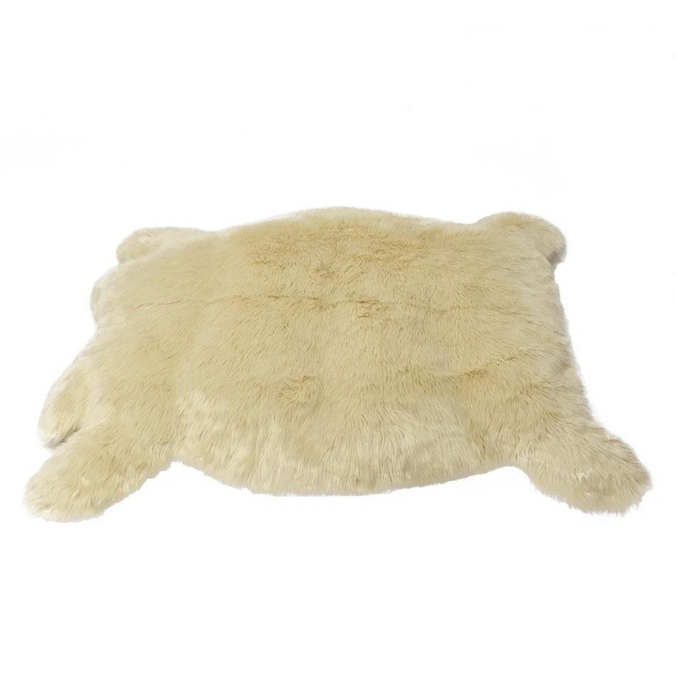 Luxury Faux Fur Shag Bear Bed - Animals Matter, Inc.