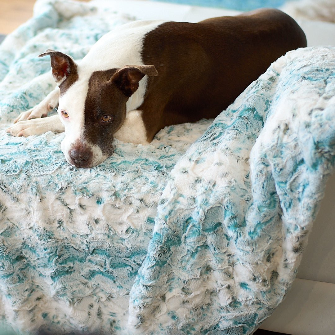 Faux fur leopard discount blanket