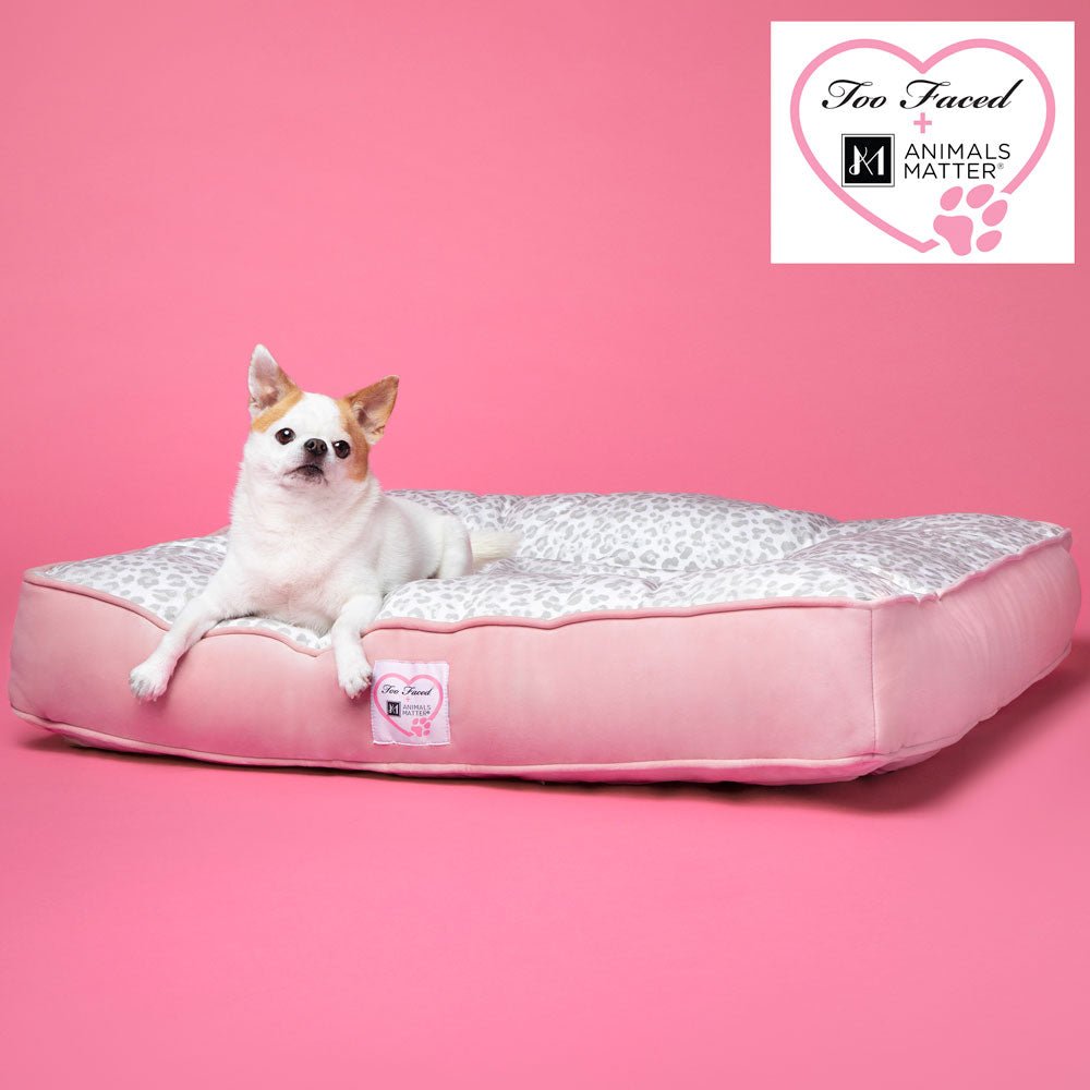 Too Faced® x Animals Matter® Companion-Pedic® Ortho Square™ Luxury Dog Bed - Animals Matter, Inc.